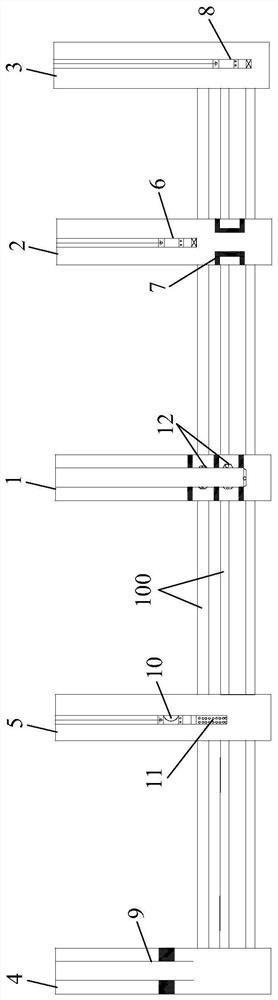 Oil-water well linkage profile control method