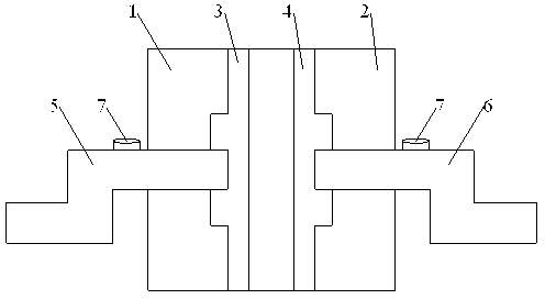 Rocking handle device of drawer-type frame body for breaker