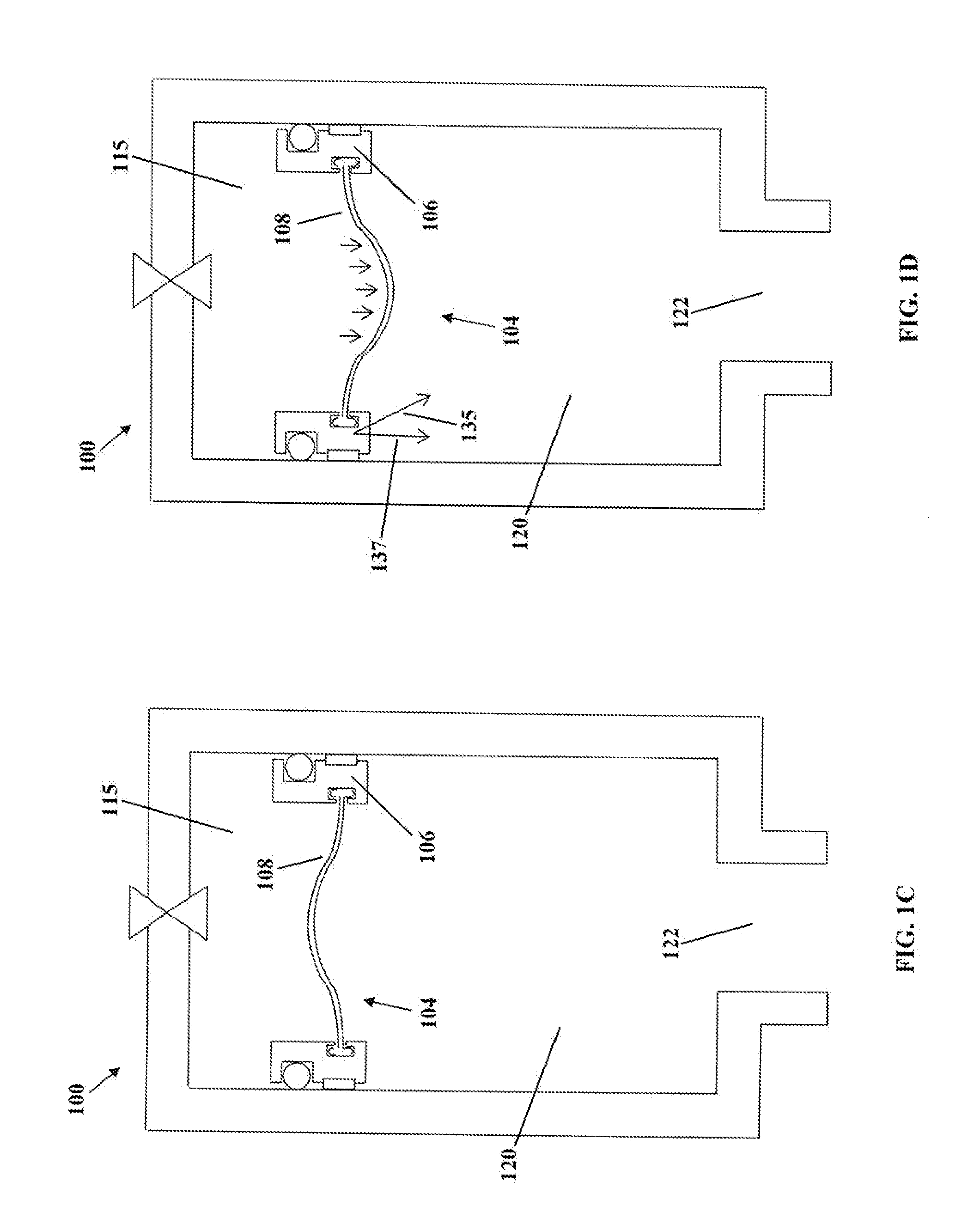 Broad pressure and frequency range accumulator