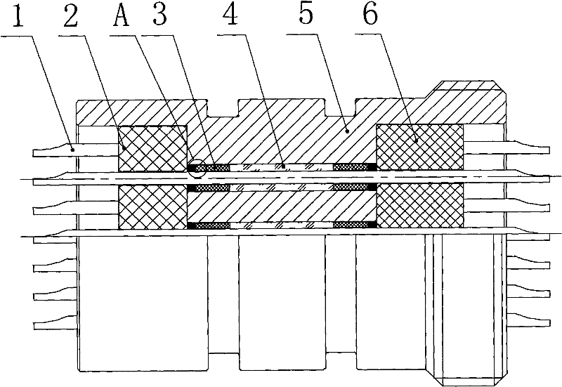 Sealed switching connector