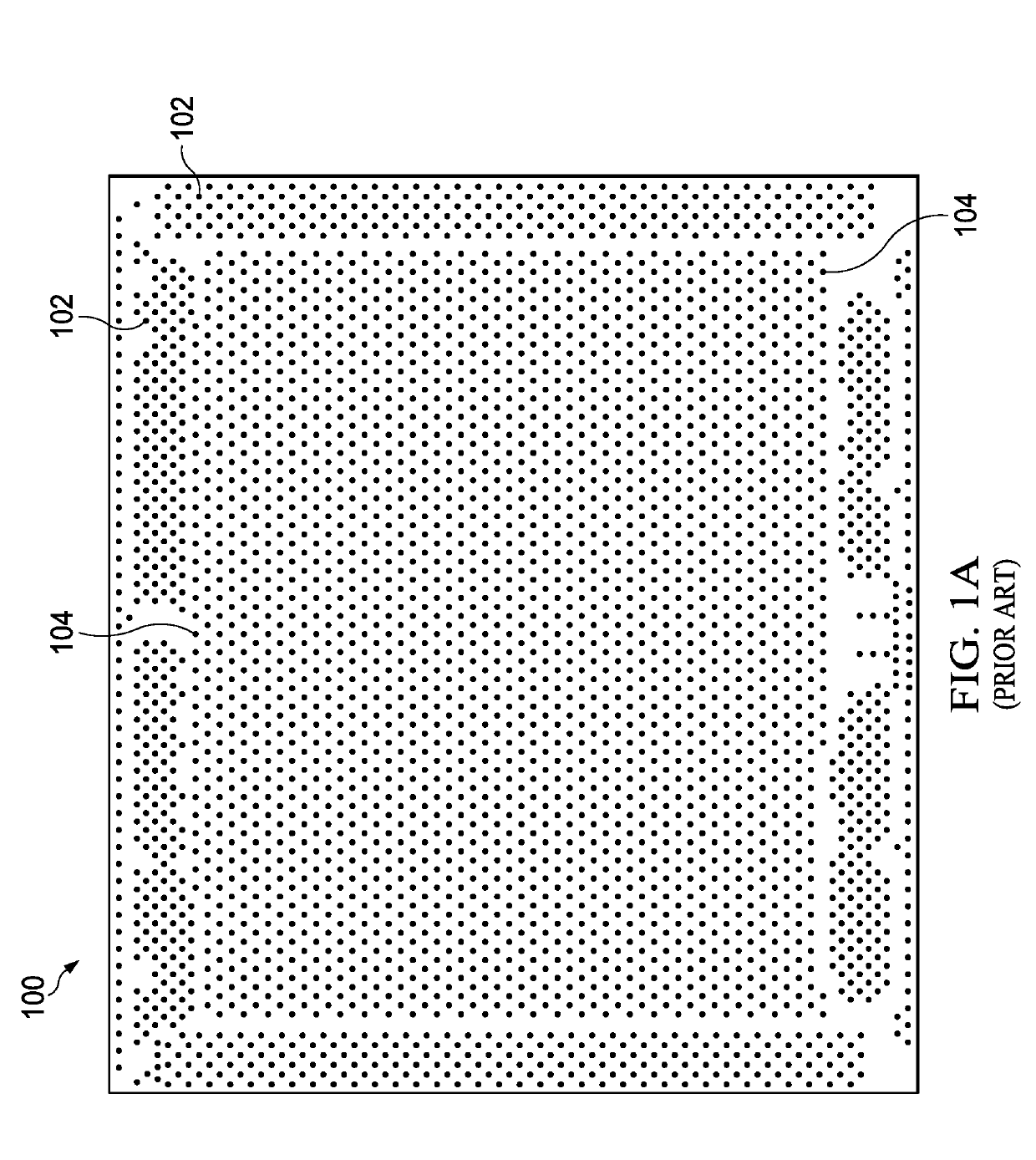 Semiconductor package having reduced internal power pad pitch