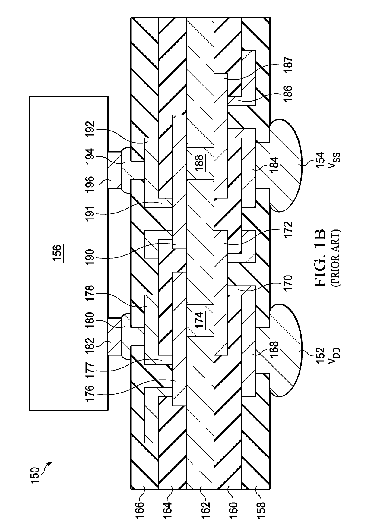 Semiconductor package having reduced internal power pad pitch