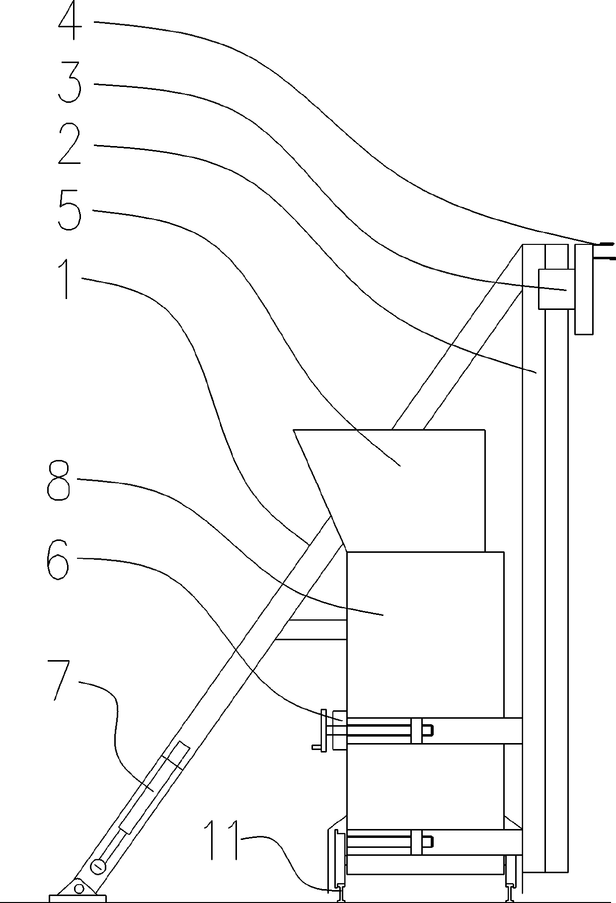 Wall surface processing device