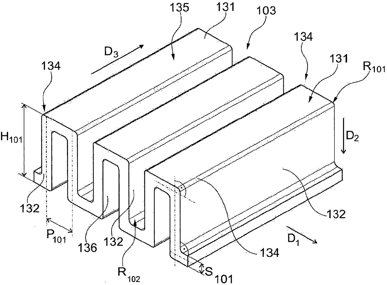 Fin for a plate heat exchanger and method for producing same