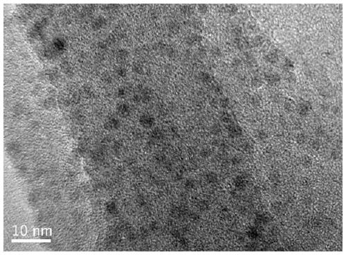 A carbon quantum dot/attapulgite nanocomposite material and its preparation method and application