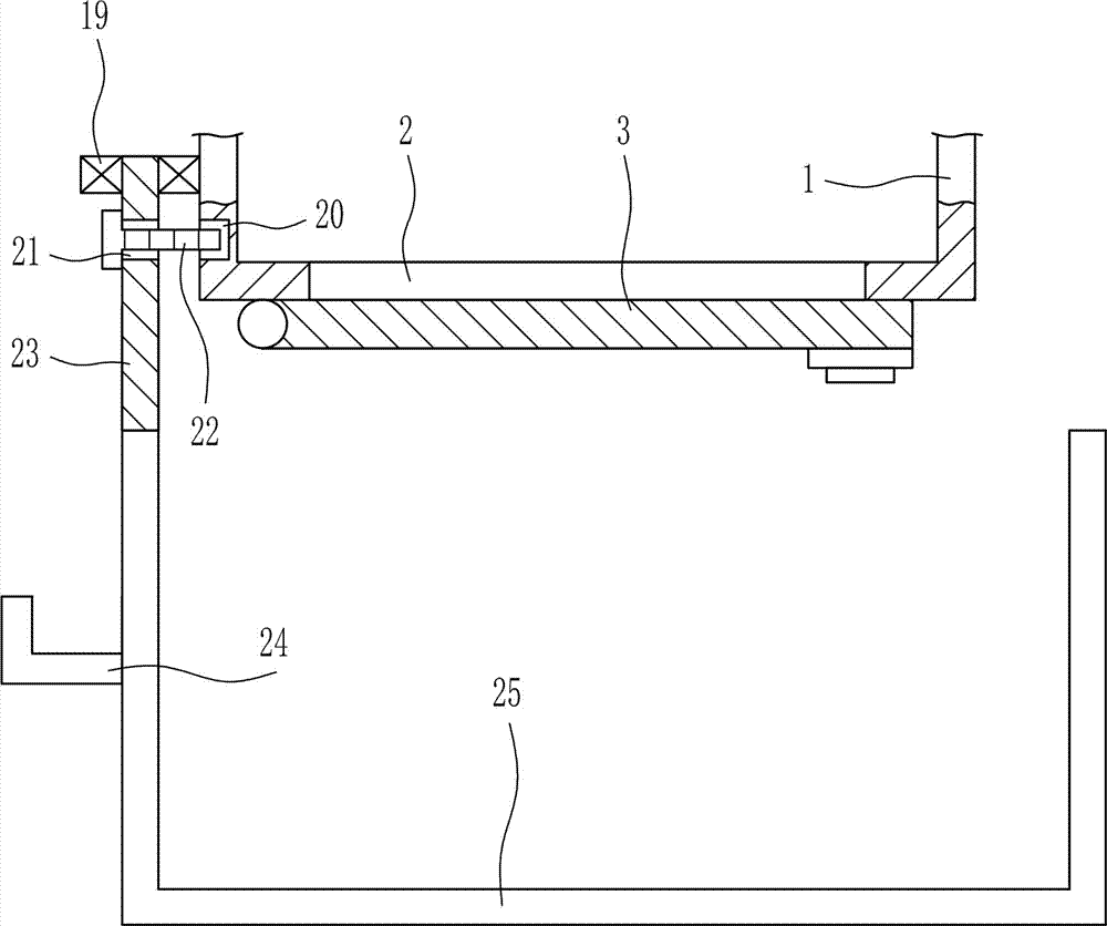 Waste packaging box crushing equipment for medicine packaging