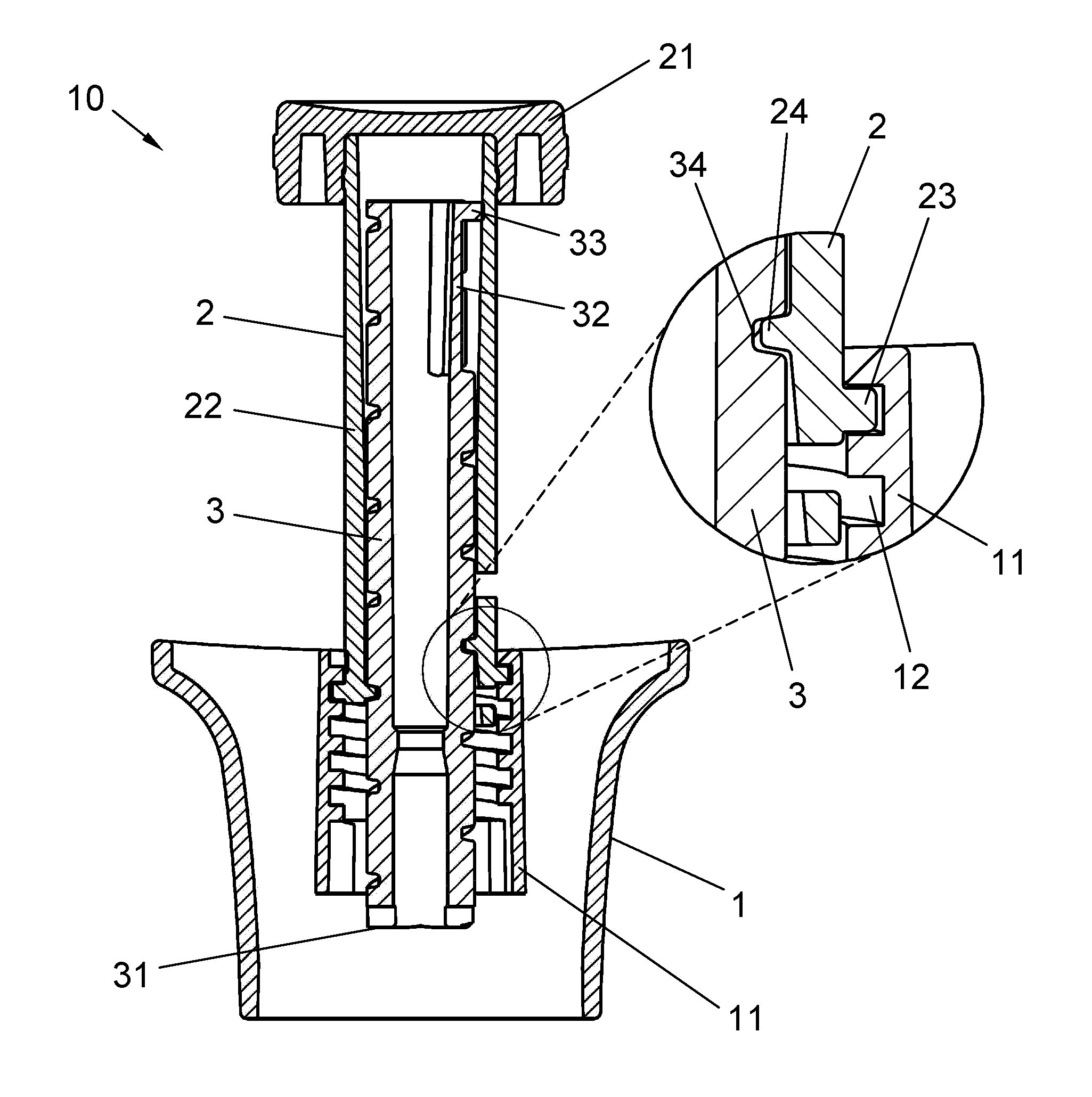 Piston Rod Drive System for a Drug Delivery Device