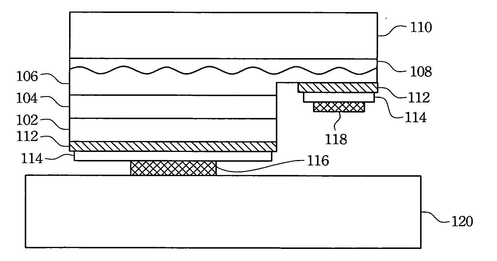 Method of fabricating algainp light-emitting diode and structure thereof