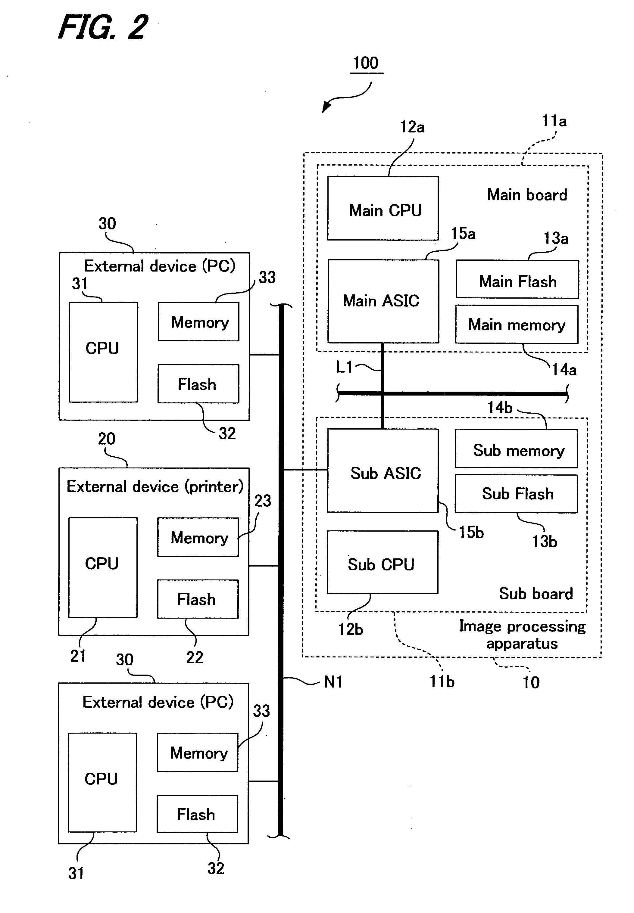 Image processing apparatus, image processing system, image processing method and image processing program