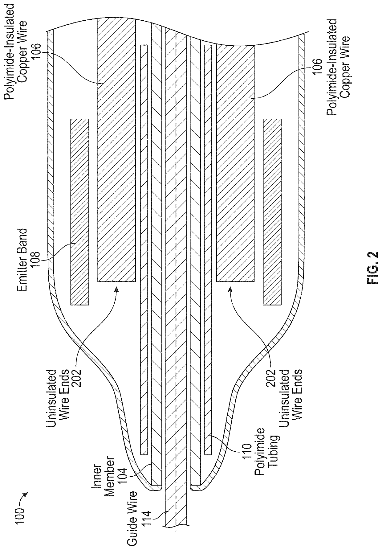 Device and method for generating forward directed shock waves
