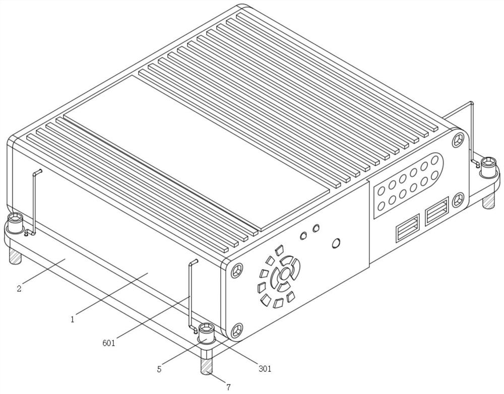 Vehicle-mounted cold chain monitoring host