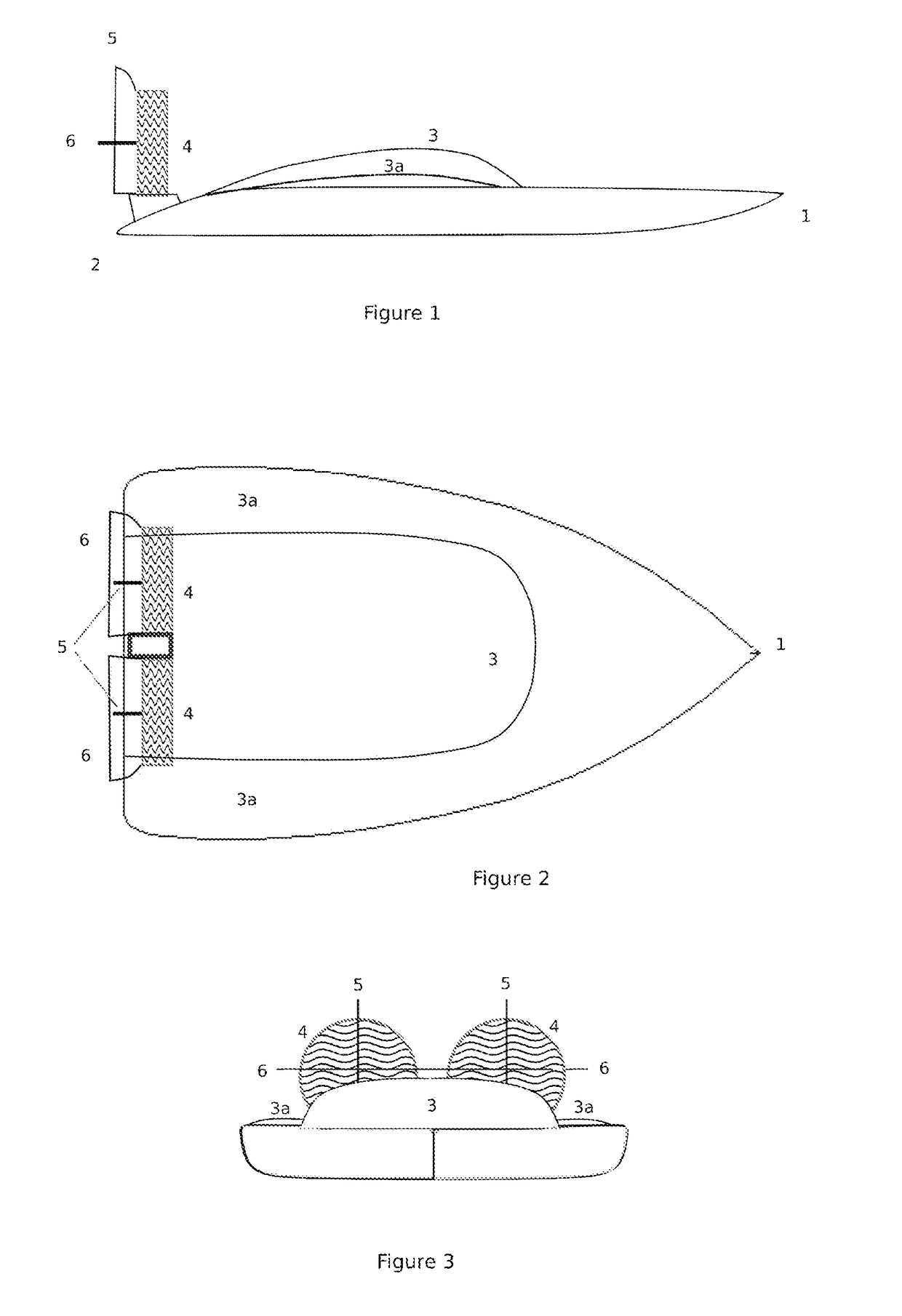 High speed triangular shaped hydroplaning monohull craft with aircraft-like control surfaces having surface adhesion hull characteristics