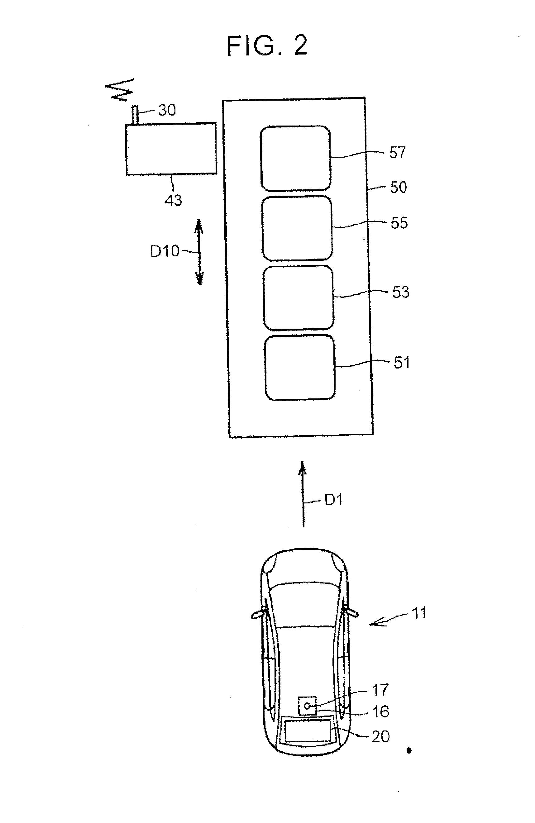 Power transmitting device and power transfer system