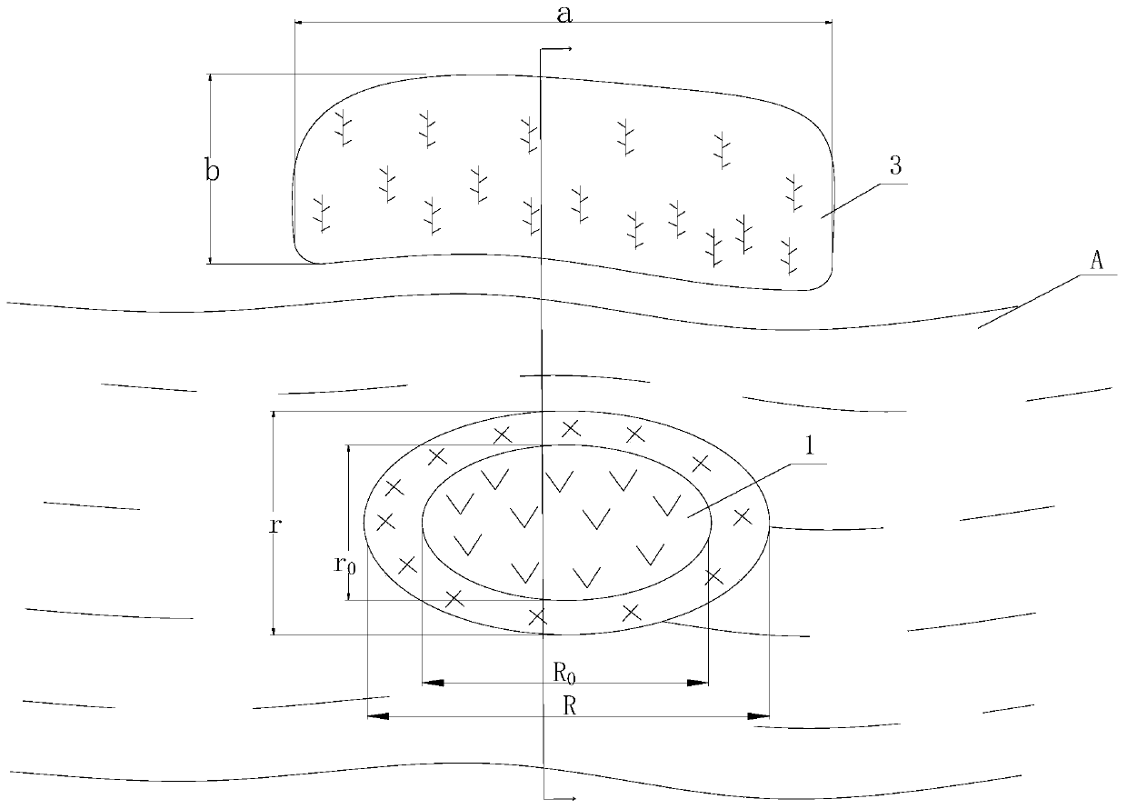 Artificial black-necked crane overwintering habitat and building method thereof