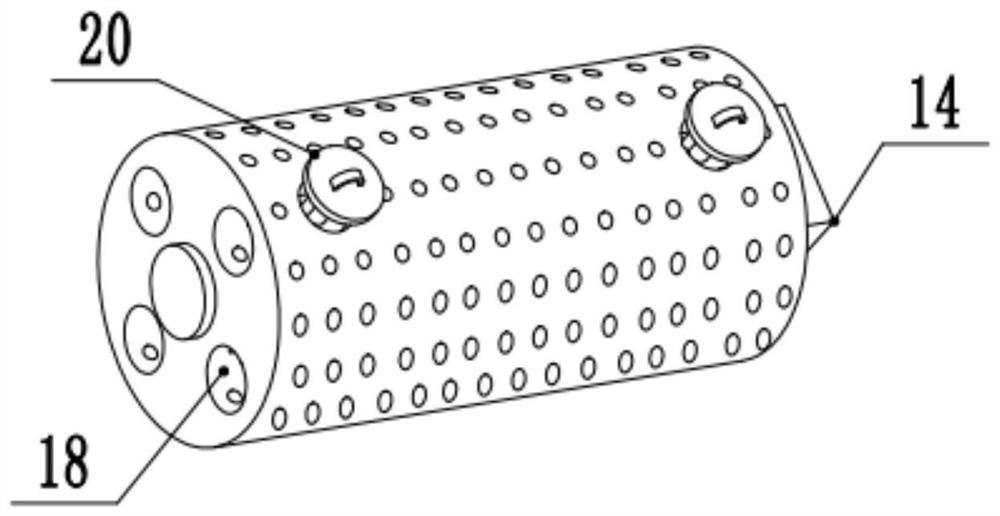 A simple slide rail surface degreasing and cleaning device