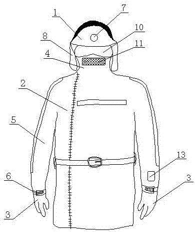 Multi-functional rescue and hedge body protective suit