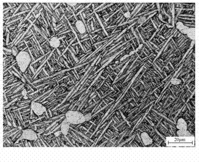 Method of acquiring tri-modal microstructure in near-alpha titanium alloy through furnace cooling