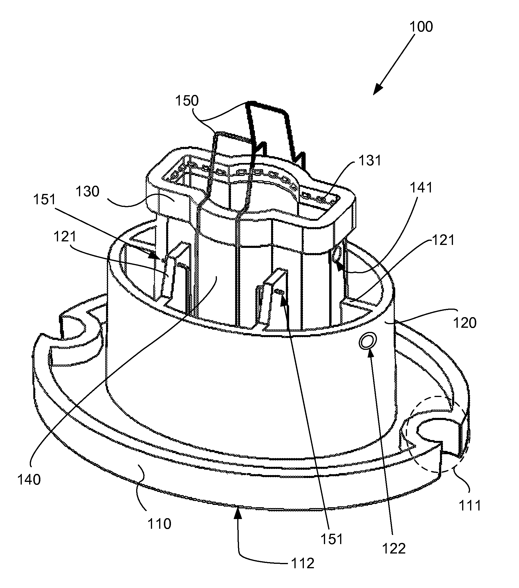 Protective cap for a stake