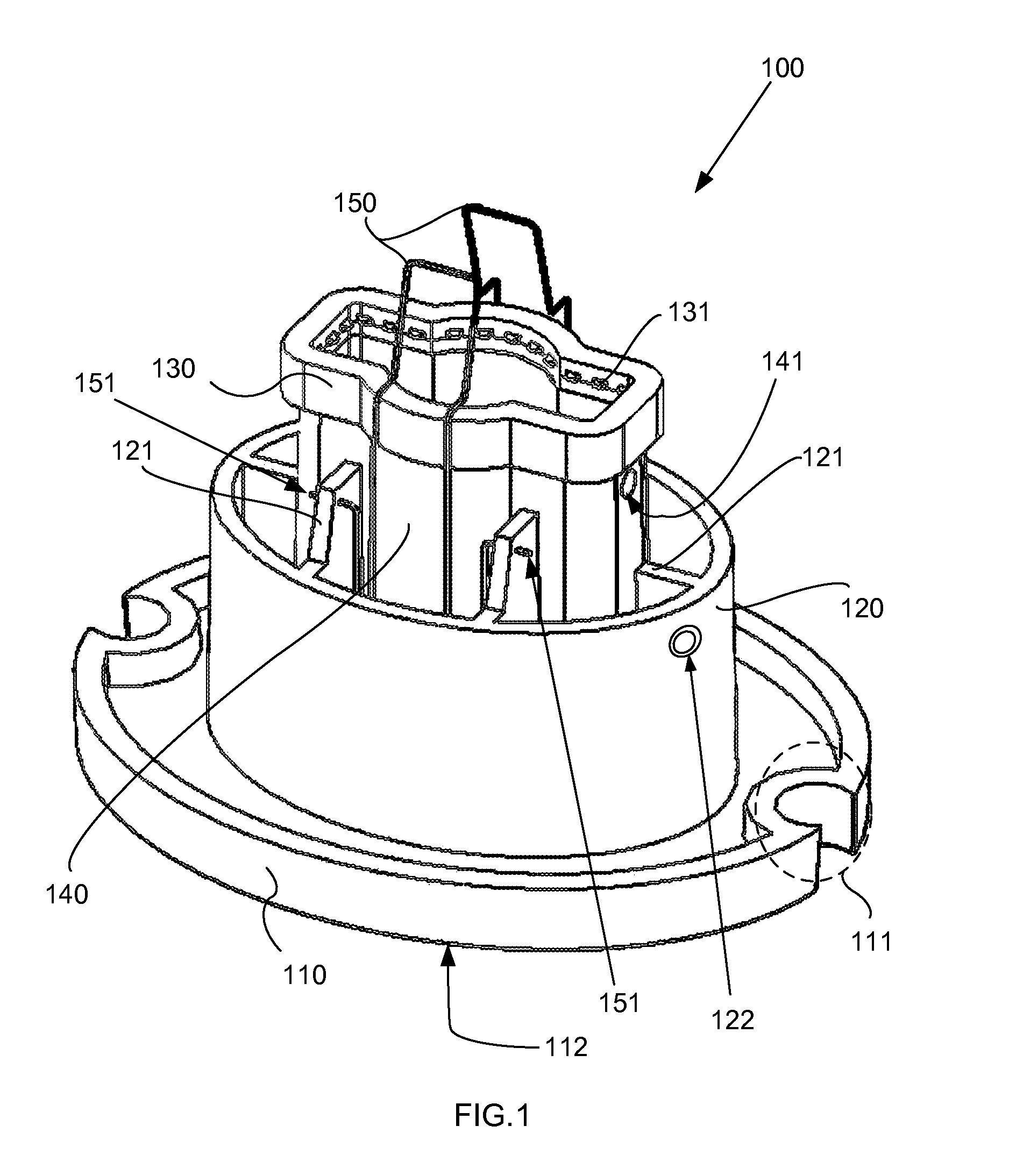 Protective cap for a stake