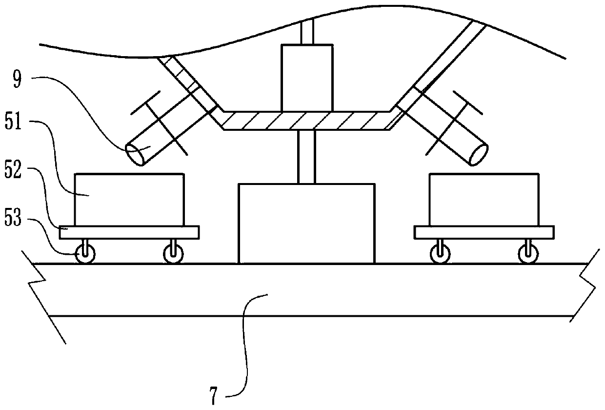 Novel extraction device for rare earth feed liquid