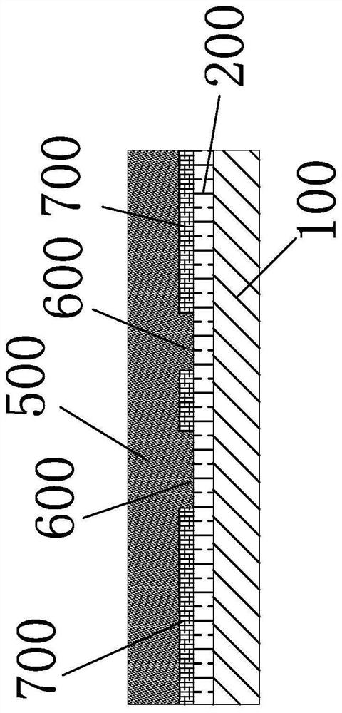 Automobile exterior trimming part heating circuit manufacturing structure and manufacturing method thereof