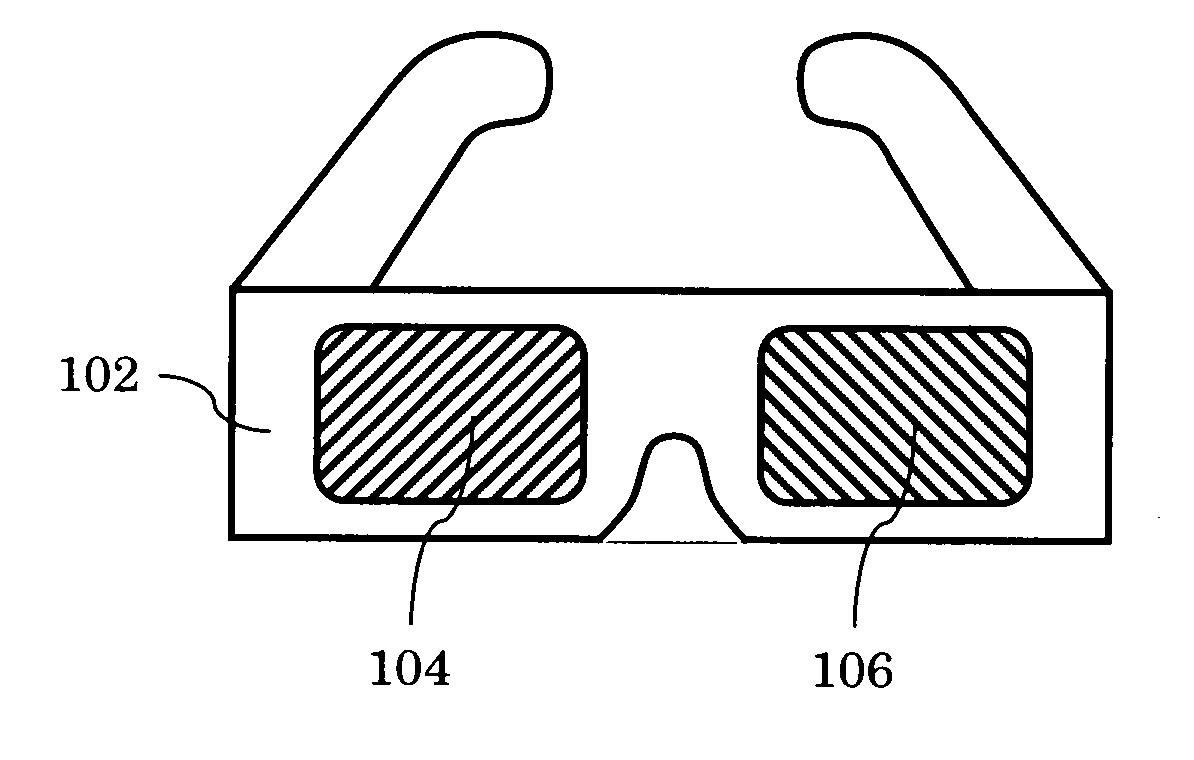 Interference filters for viewing anaglyphs