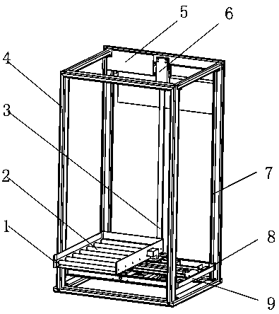 A battery exchange cabinet for electric vehicle