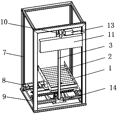 A battery exchange cabinet for electric vehicle