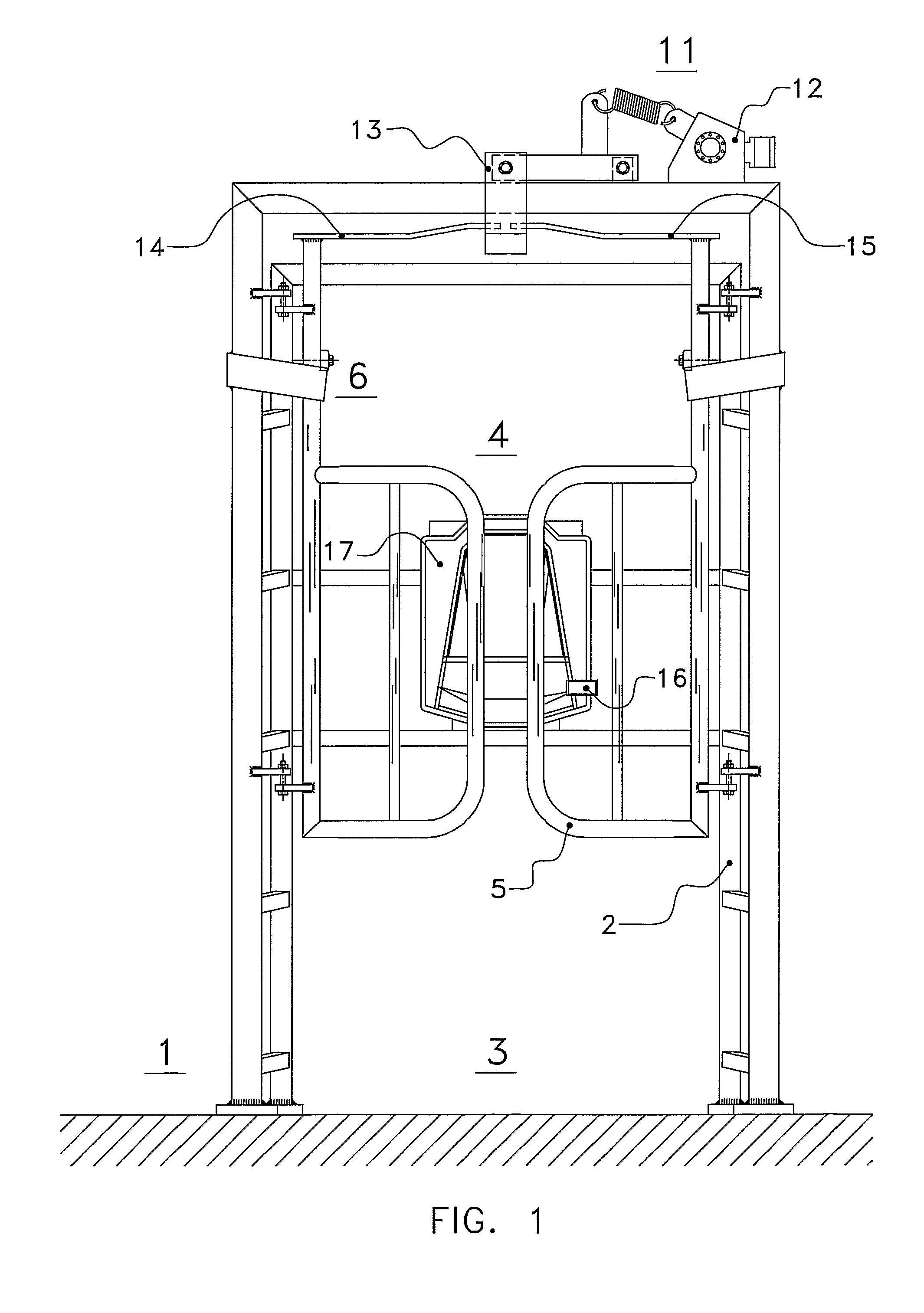 Method of and an installation for feeding an animal in a feeding box