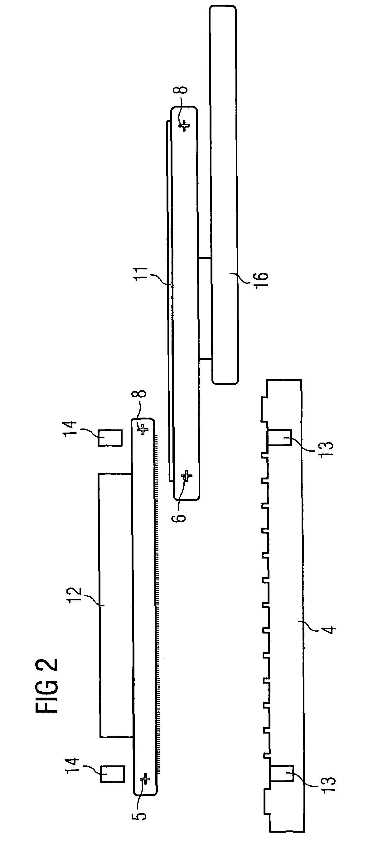 Arrangement for transferring information/structures to wafers
