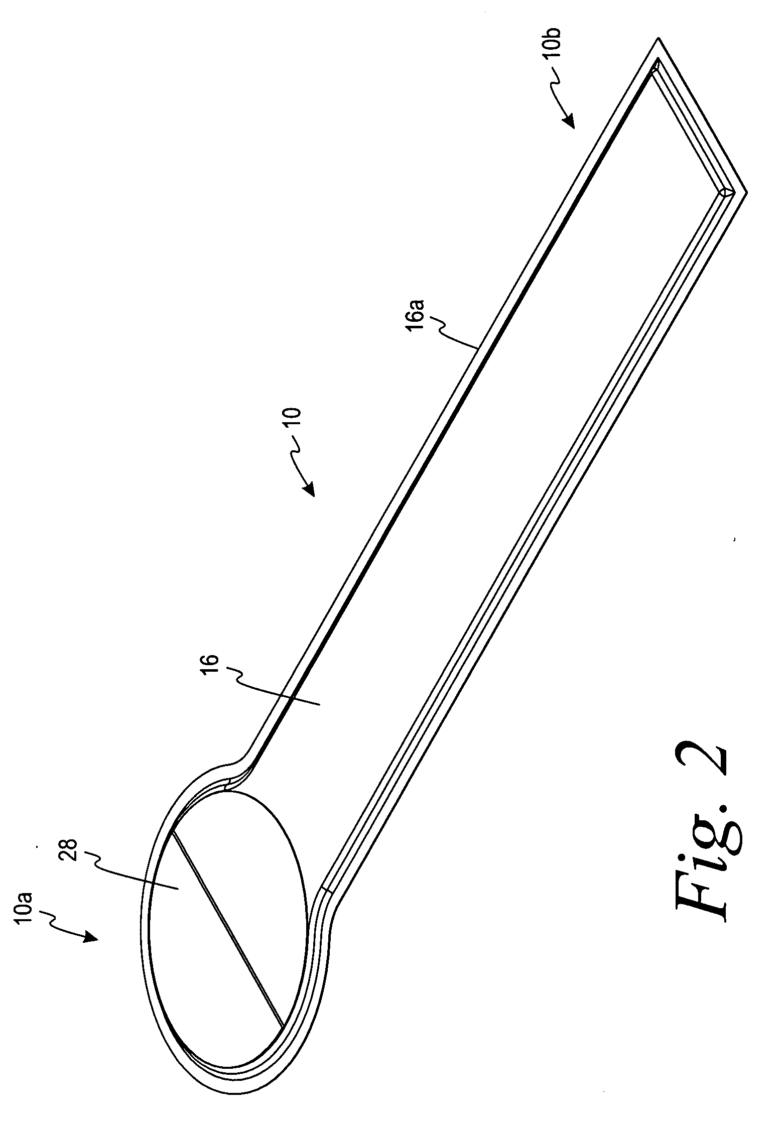 Flat-hose assembly for wound drainage system
