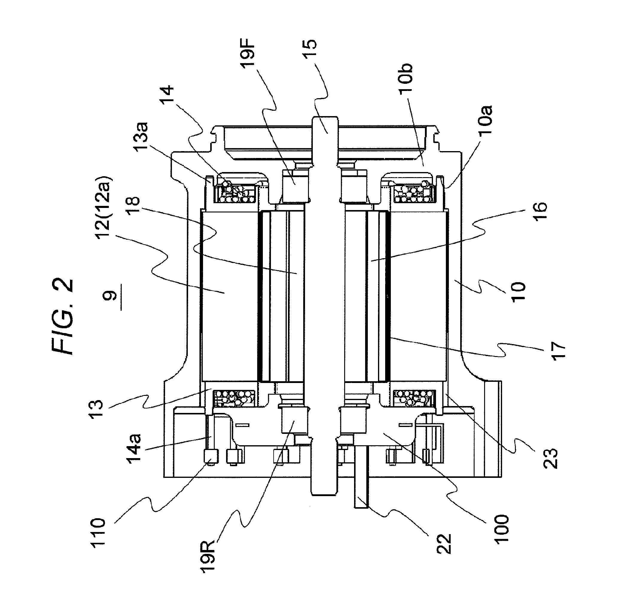 On-vehicle rotary electric machine and electric power steering system