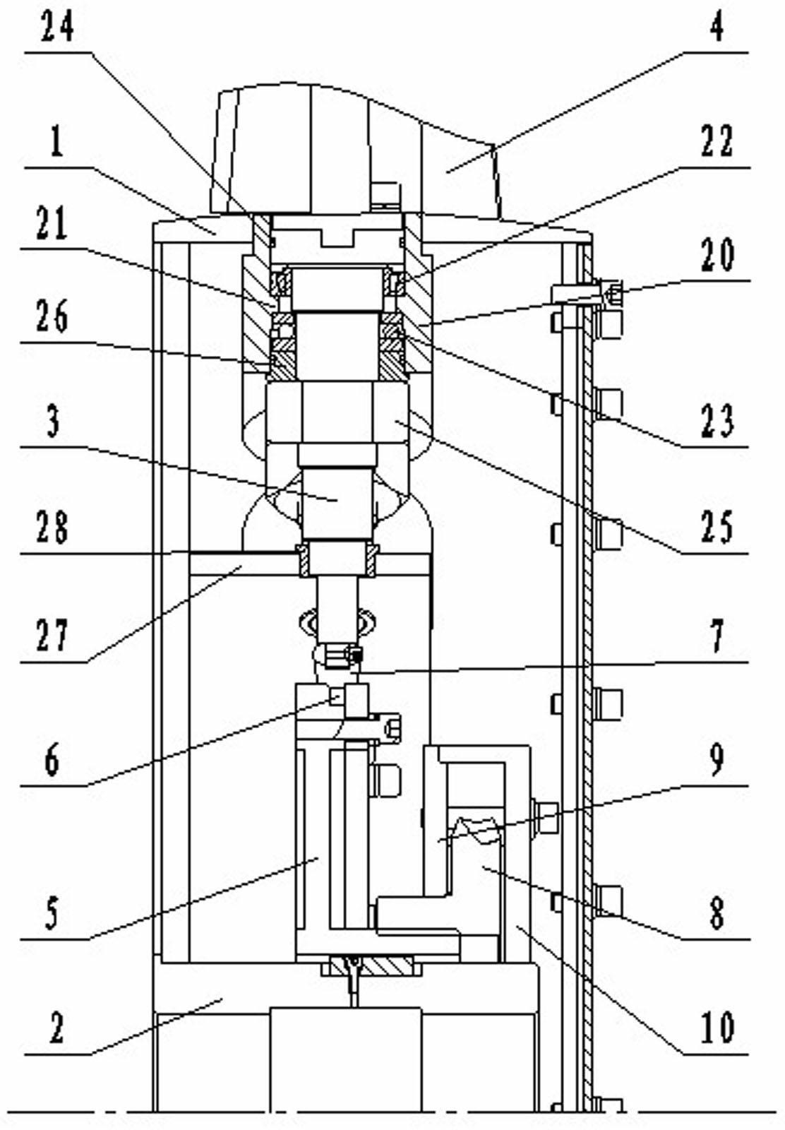Axial flow ventilator capable of synchronously adjusting blades