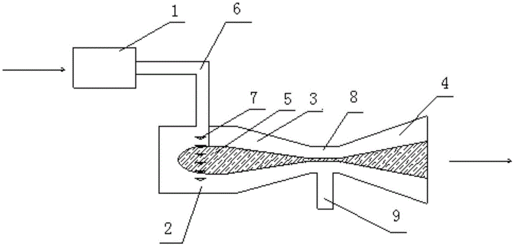 A kind of exhaust gas pretreatment system for diesel engine