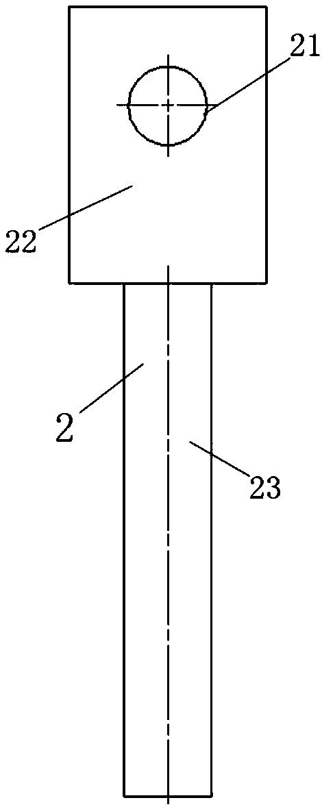 Method for testing high-temperature fretting fatigue life of tenon joint structure