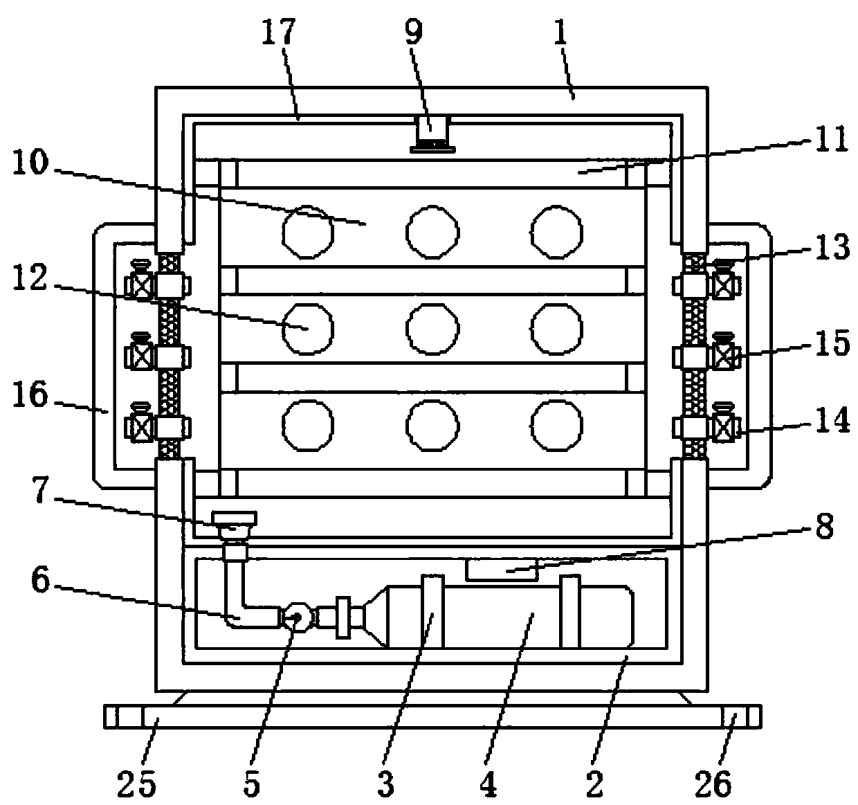 Anti-explosion and anti-corrosion power distribution cabinet