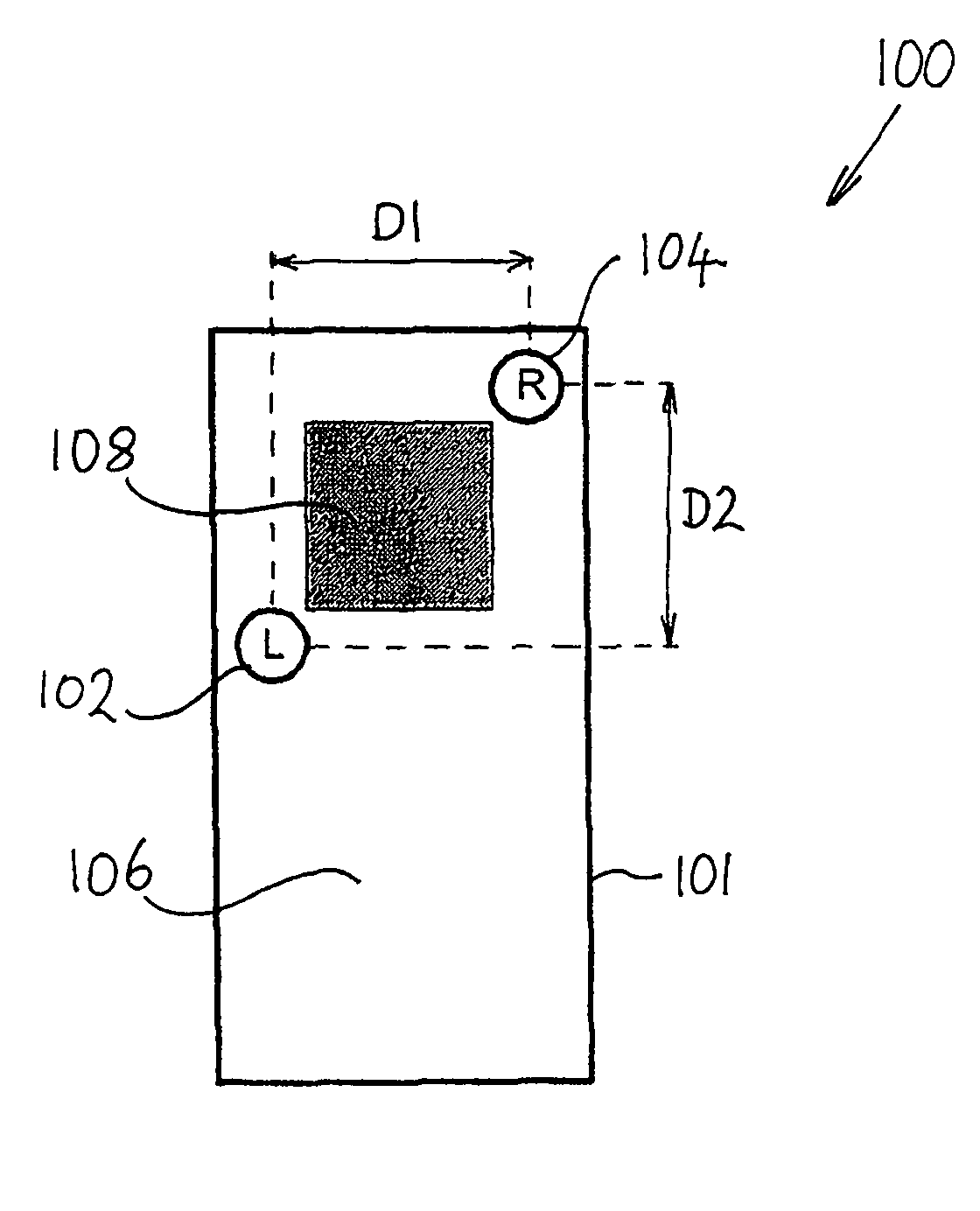 Hand-held electronic device