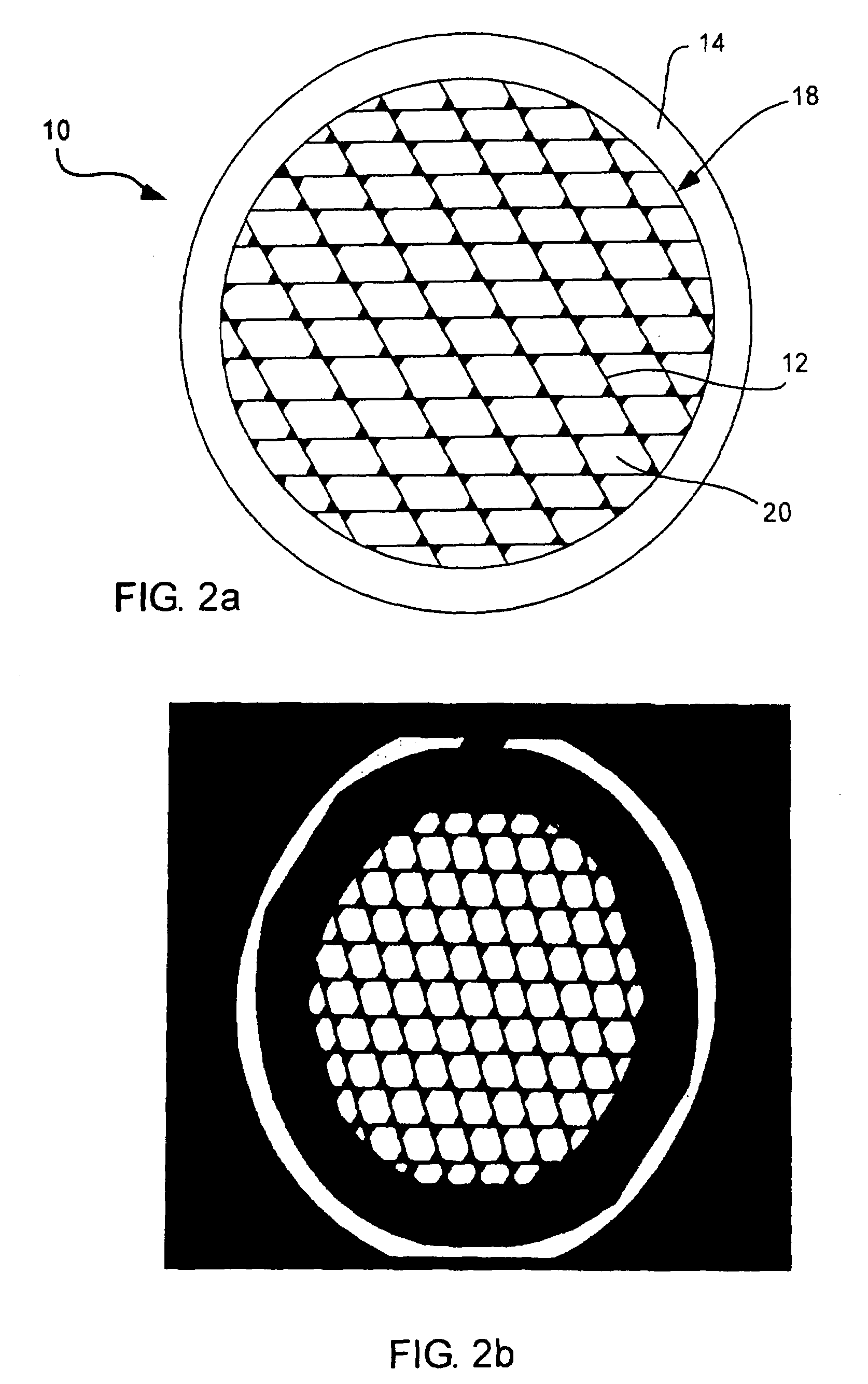 X-ray window with grid structure
