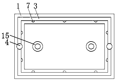 A sealing structure of led driving power supply