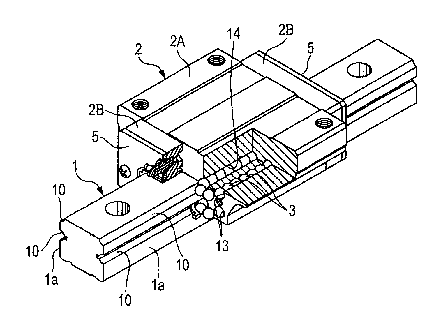 Linear guide apparatus