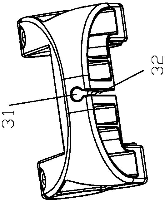 Single hand brake device of stroller
