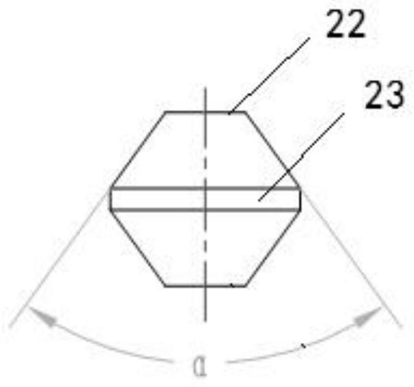 Biconical roller lead screw pair with large bearing capacity and high rigidity