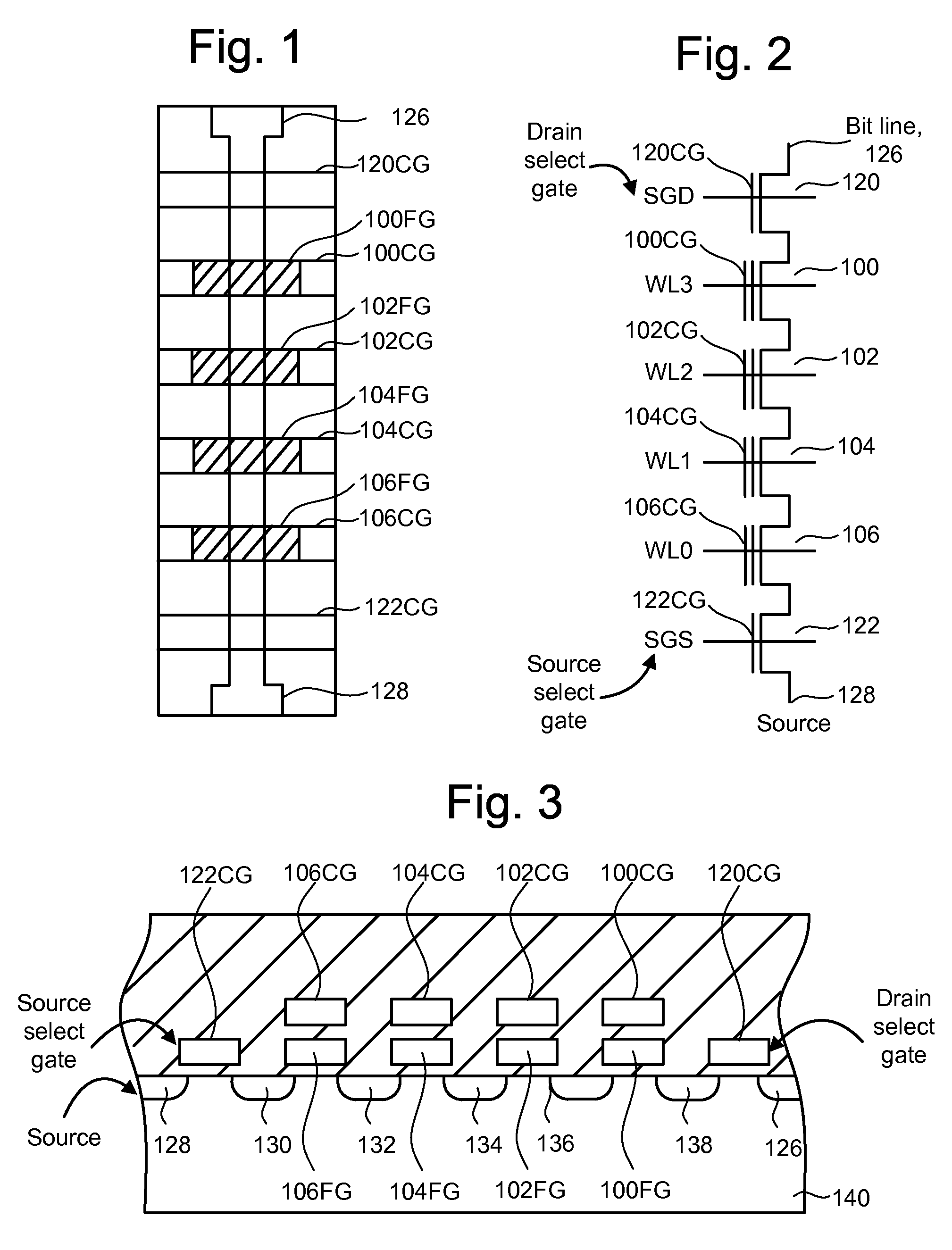 Method for operating non-volatile memory using temperature compensation of voltages of unselected word lines and select gates