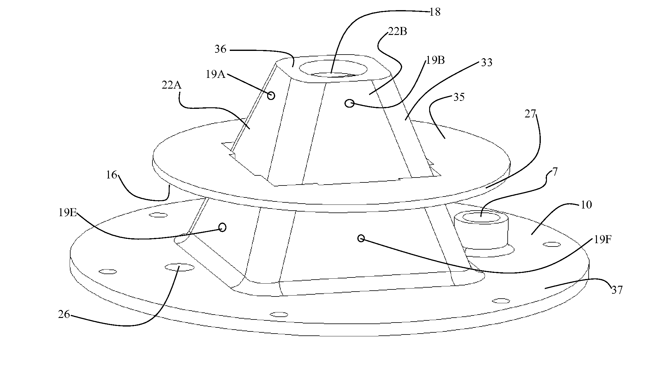 Adjustable Depth Anchoring System For An Underwater Light