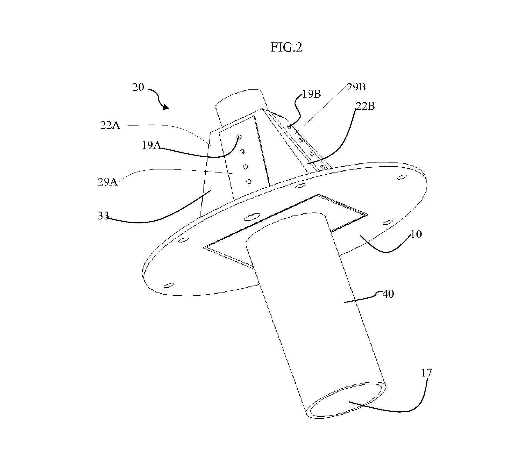 Adjustable Depth Anchoring System For An Underwater Light
