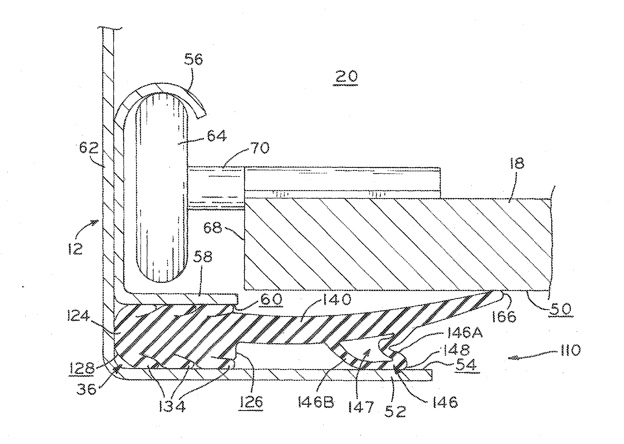 Roll-up door seal