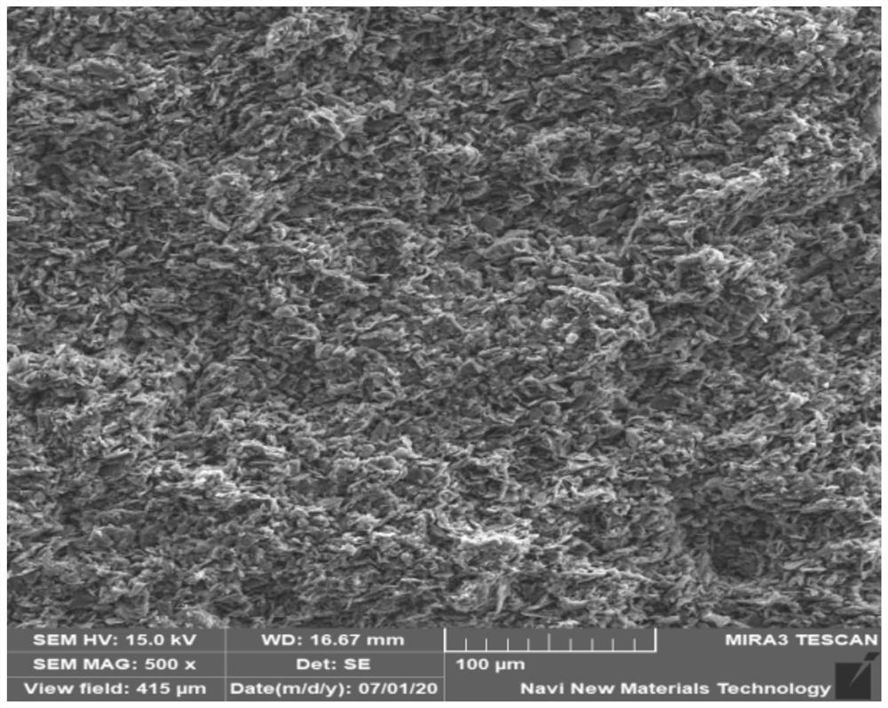 A kind of carbon graphite material and preparation method thereof