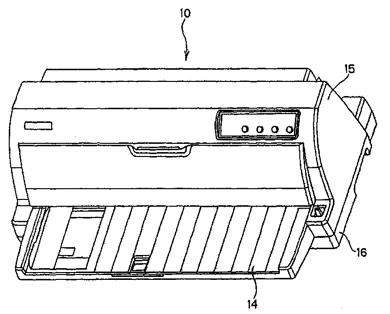 Ink band box and recording apparatus