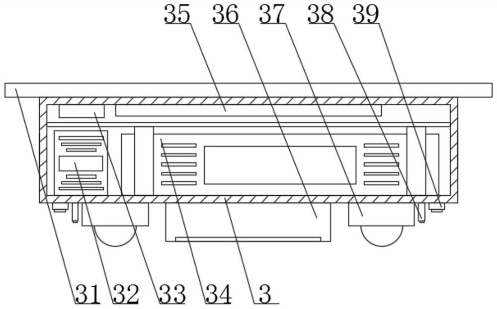 A fire and temperature monitoring and detection device for a power plant