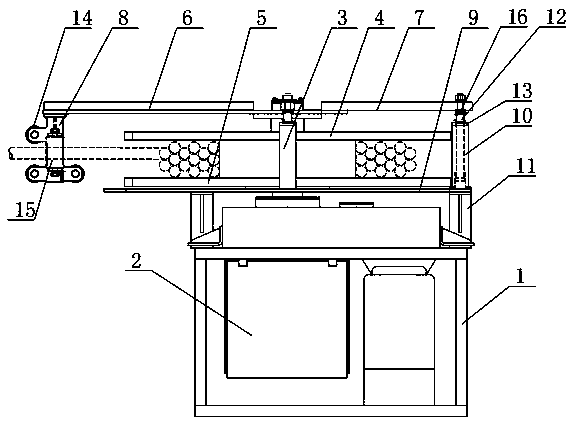 Cable drum with wire outlet capable of rotating by 360 degrees